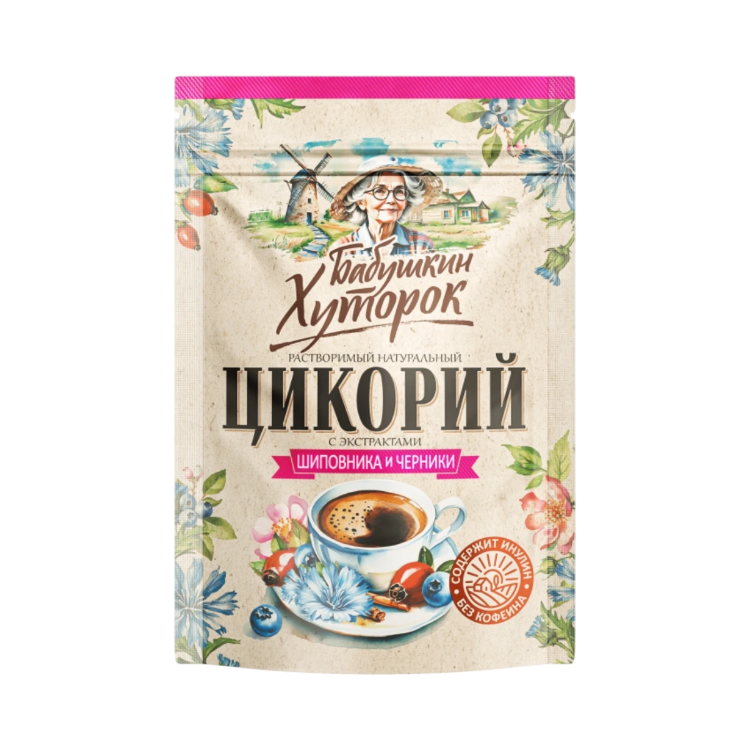 Kép Hutorok cikóriakávé áfonyával és csipkebogyóval - 100 g