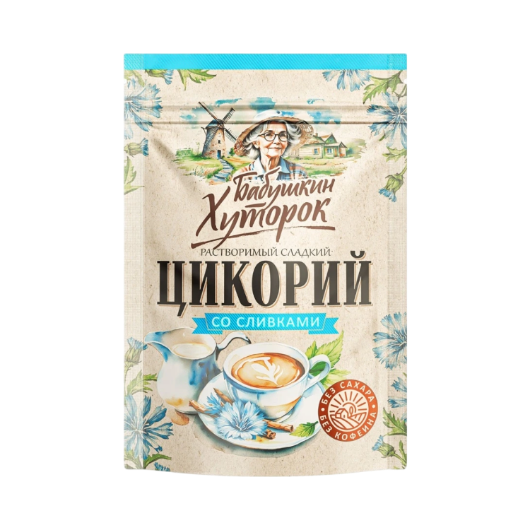 Kép Hutorok cikóriakávé sztíviával és növényi tejszínnel – 100 g