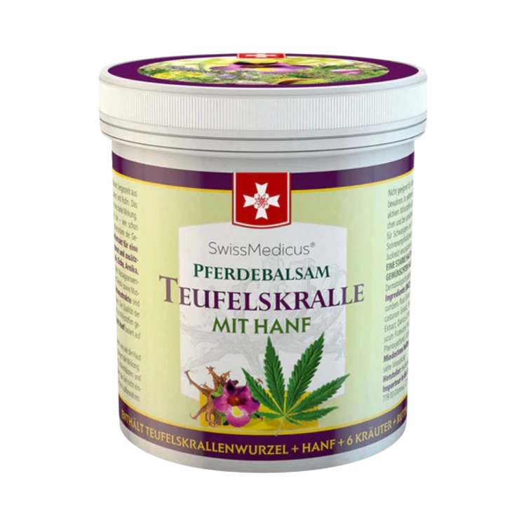 Kép SwissMedicus Ördögkarom kenderrel – 250 ml