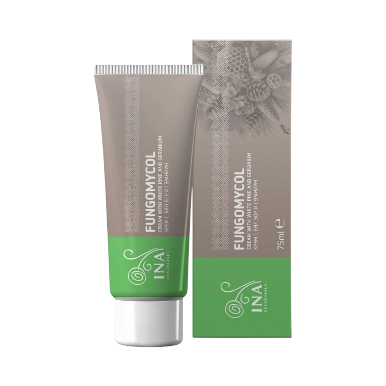 Kép Fungomycol - 2 az 1-ben krém körmökre és száraz, repedezett bőrre - 75 ml - INA Essentials