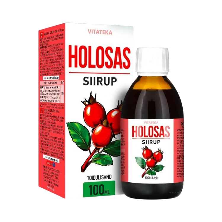 Kép Holosas – csipkebogyó-szirup almasavval – 100 ml – Vitateka