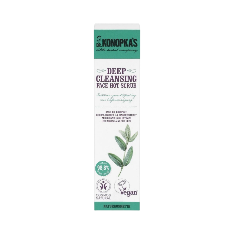 Kép Dr. Konopka's melegítő arcradír mélytisztításhoz - 75 ml