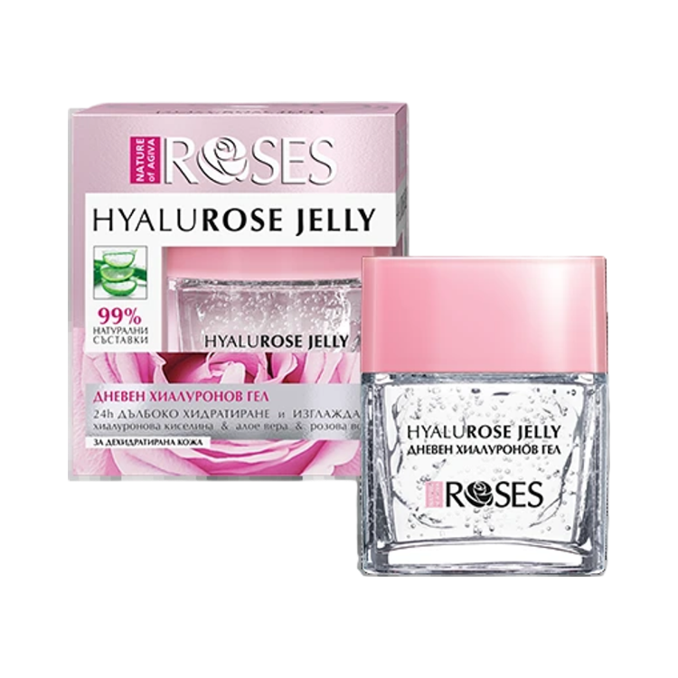 Kép HYALUROSE JELLY napi hialuronos arczselé 50 ml - NATURE OF AGIVA
