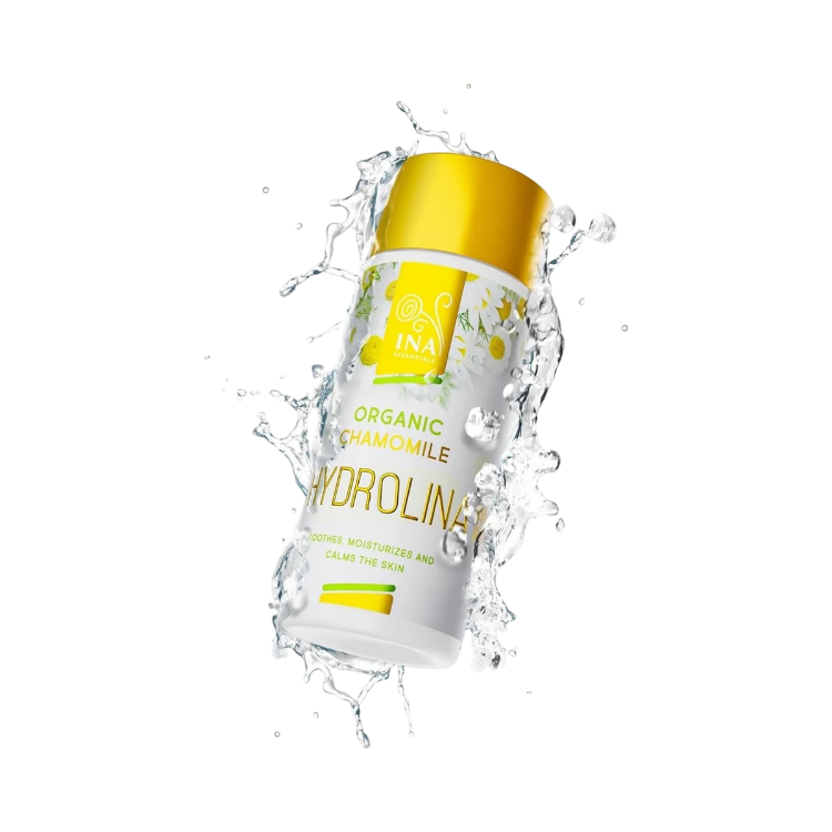 Kép HYDROLINA – organikus kamillavíz ekcémára és irritált bőrre – 150 ml – INA Essentials