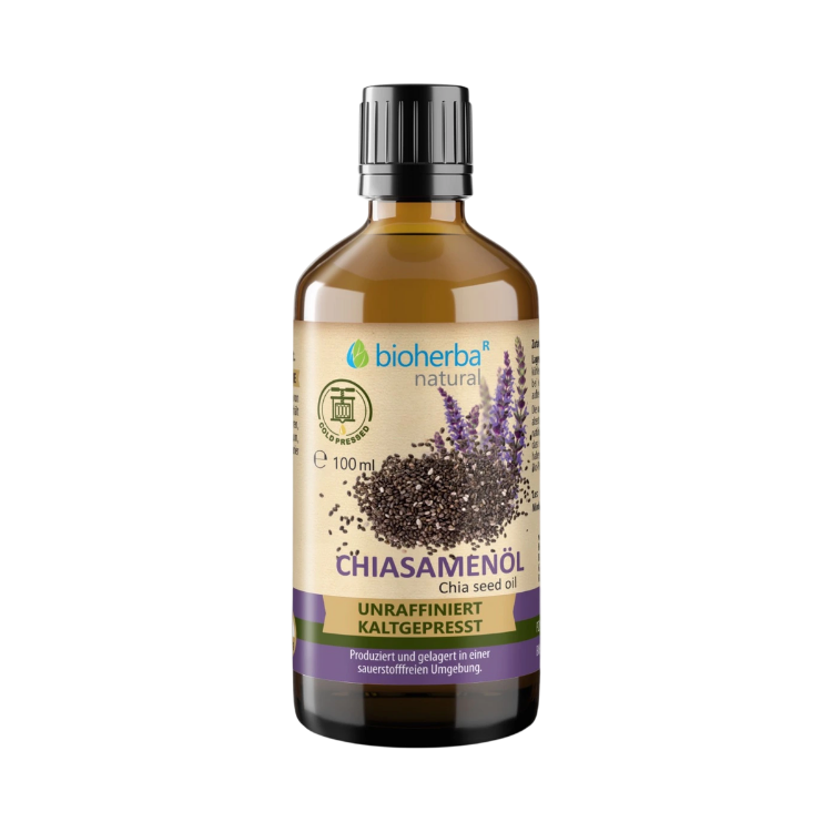 Kép Bioherba hidegen sajtolt chiaolaj – 100 ml