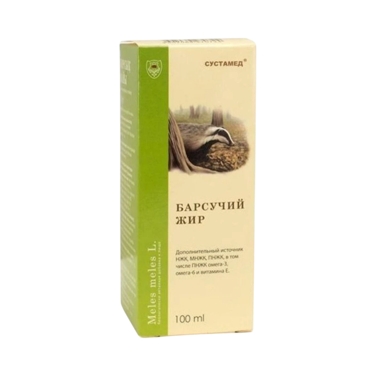Kép Sustamed borzzsír (tiszta borzzsír) – 100 ml - FitoSila