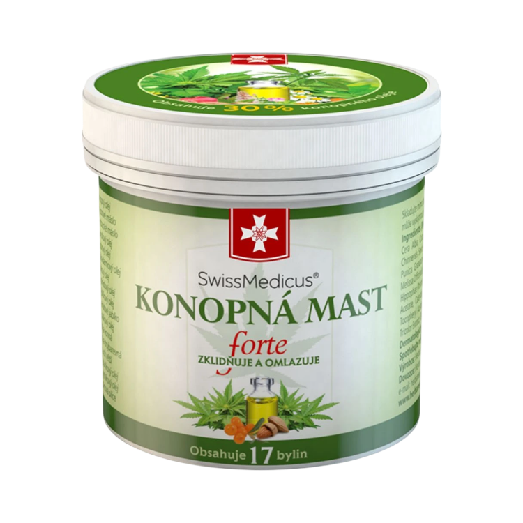 Kép SwissMedicus Forte kenderkenőcs - 125 ml