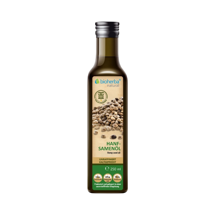 Kép Hidegen sajtolt kenderolaj - 250 ml - Bioherba