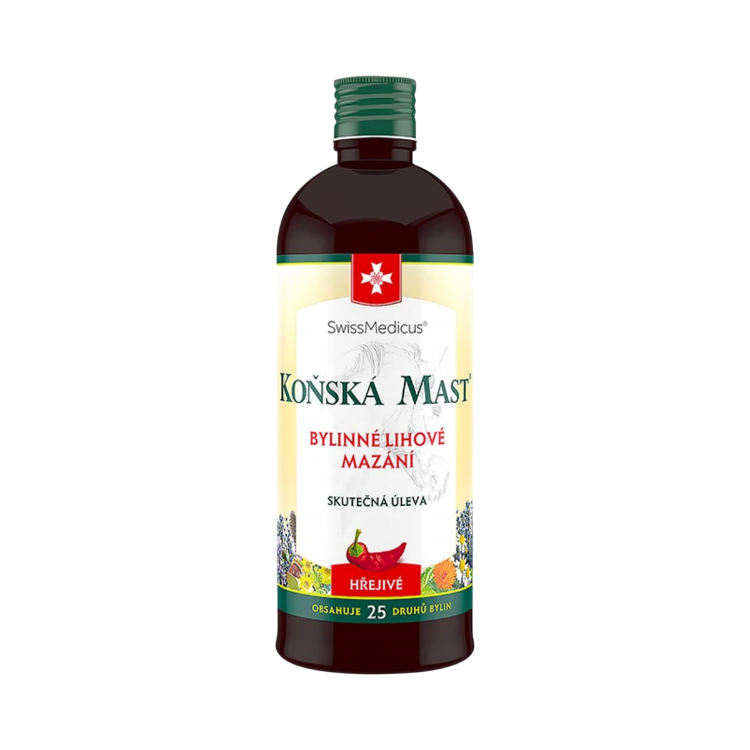 Kép SwissMedicus lóbalzsam – melegítő gyógynövényes balzsam – 400 ml