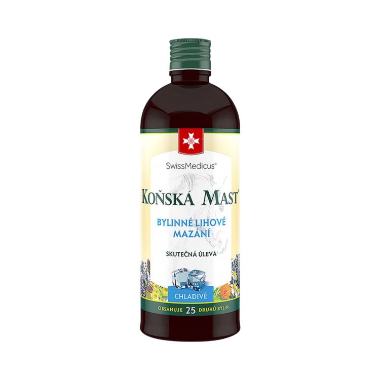 Kép SwissMedicus lóbalzsam – hűsítő gyógynövényes balzsam – 400 ml