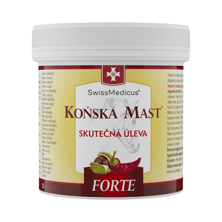 Kép SwissMedicus FORTE melegítő lóbalzsam - 500 ml