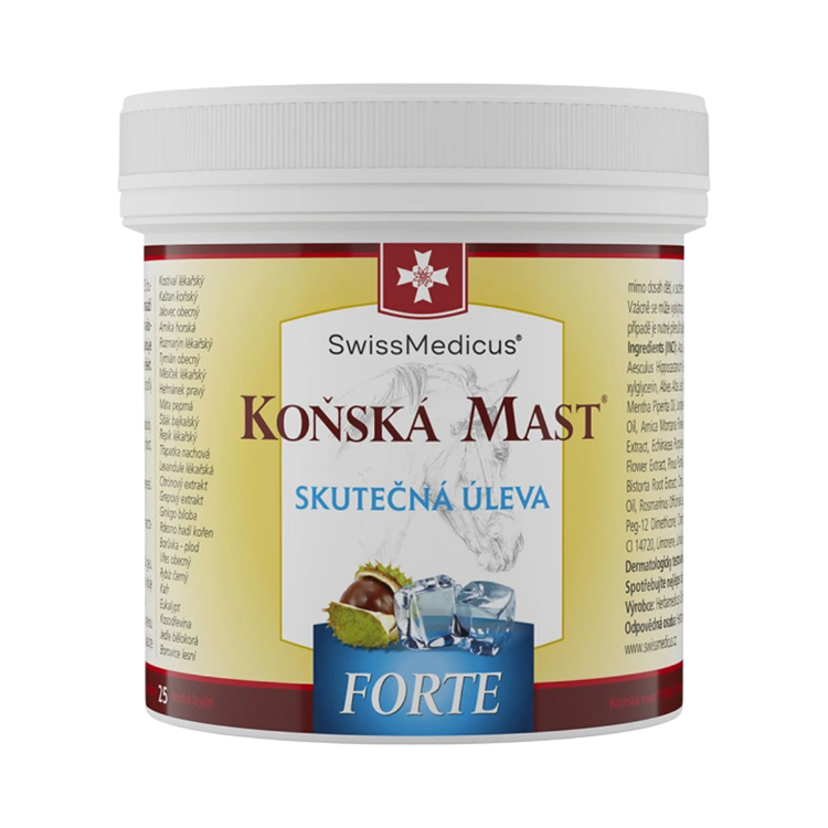 Kép SwissMedicus FORTE hűsítő lóbalzsam – 500 ml