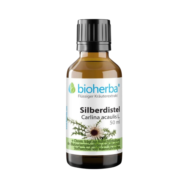 Kép Szártalan bárcsgyökér tinktúra cseppek - 50 ml - Bioherba