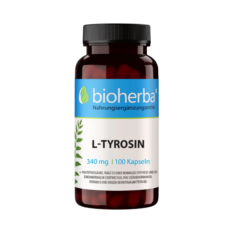 Kép L-tirozin 340 mg – 100 kapszula – Bioherba