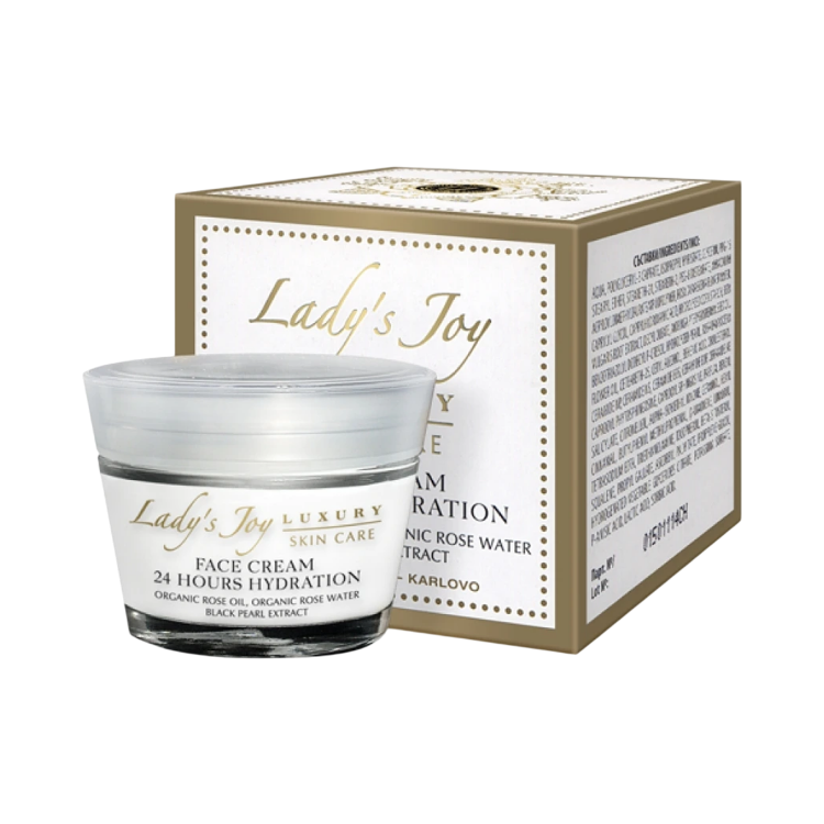 Kép LADY’S JOY LUXURY 24H hidratáló arckrém 50 ml - Bulgarian Rose Karlovo