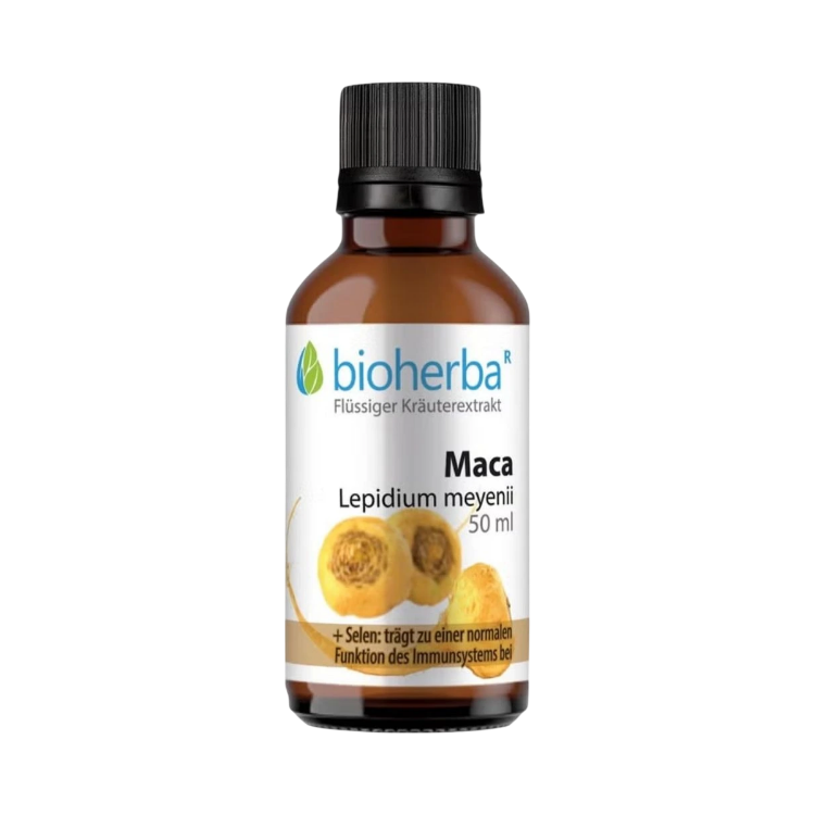 Kép Maca tinktúra cseppek B6-vitaminnal - 50 ml - Bioherba
