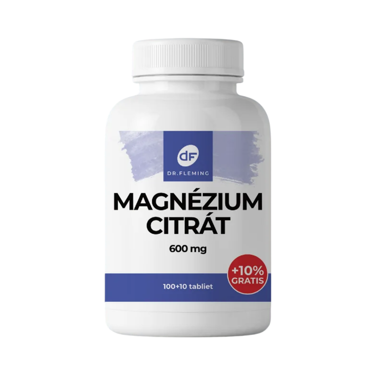 Kép Dr. Fleming Magnézium-citrát 600 mg – 110 tabletta