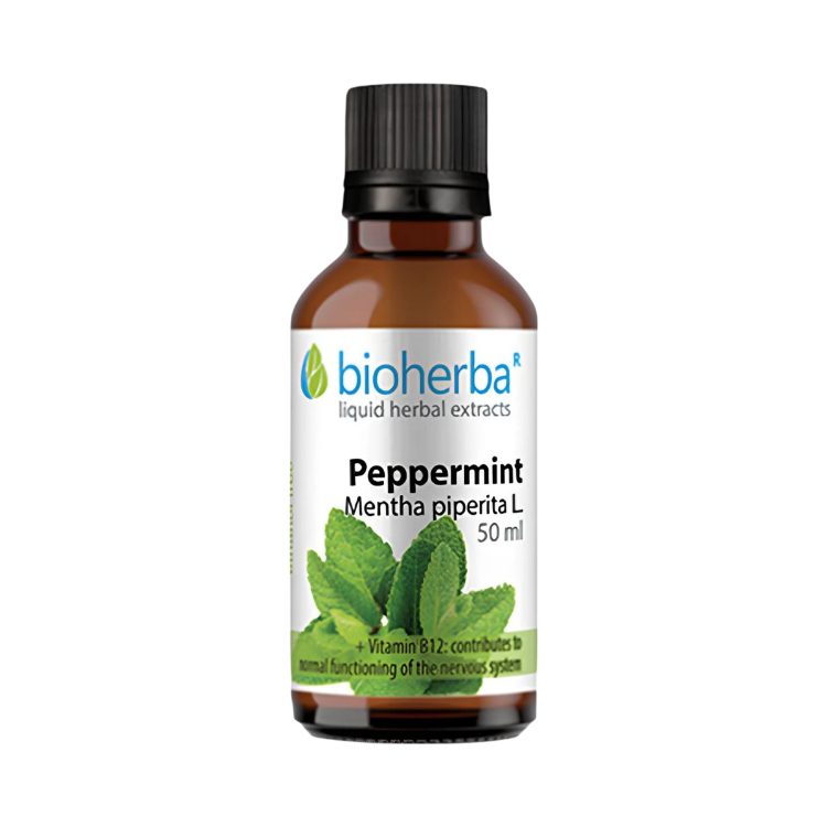 Kép Bioherba Borsmenta tinktúra cseppek, 50 ml