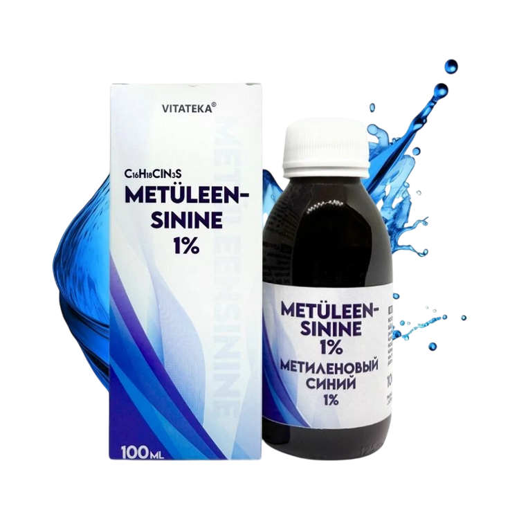 Kép Metilénkék 1% – vizes oldat – 100 ml – Vitateka