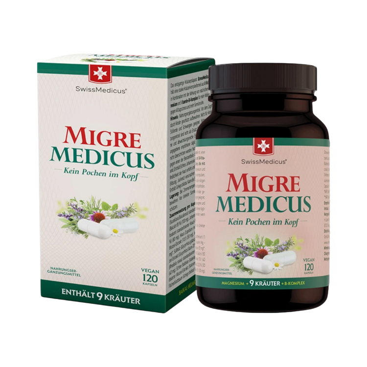 Kép MigreMedicus - 120 kapszula - SwissMedicus