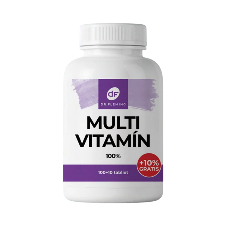 Kép Dr. Fleming Multivitamin 100% – 110 tabletta