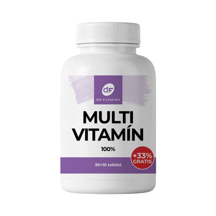 Kép Multivitamin 100% - 40 tabletta - Dr. Fleming
