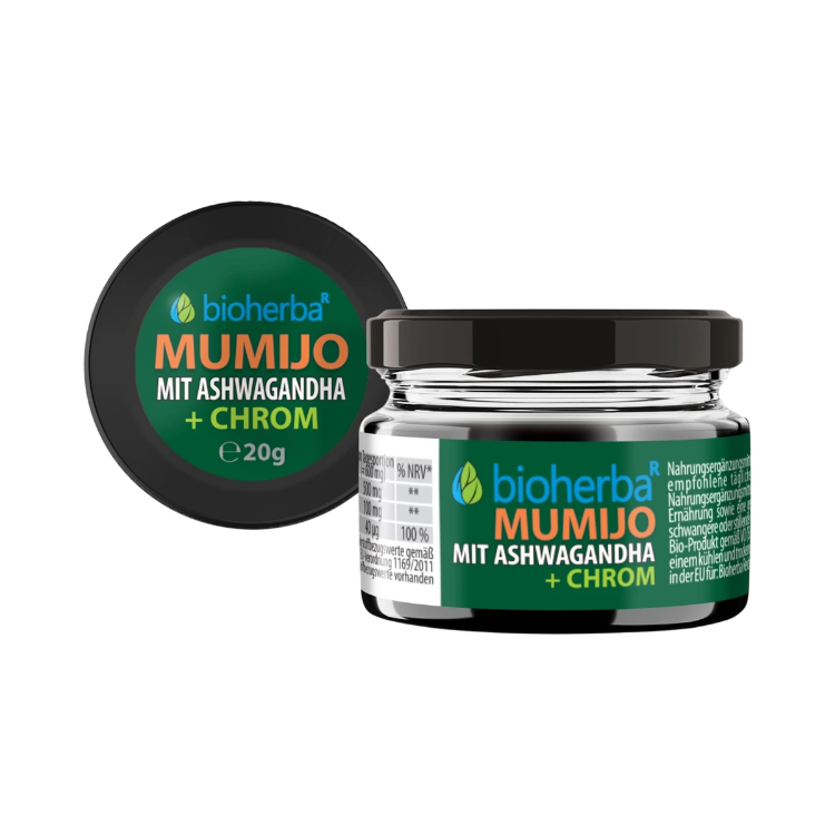 Kép Bioherba Mumio Shilajit kivonat ashwagandhával – 20 g