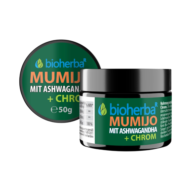 Kép Bioherba Mumio Shilajit kivonat ashwagandhával – 50 g