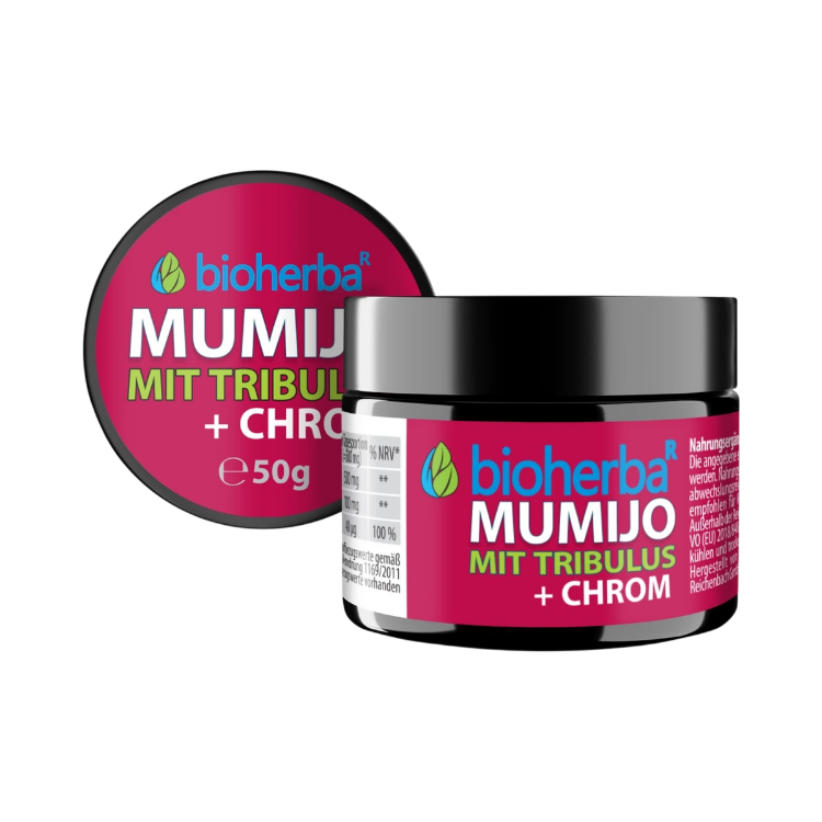 Kép Bioherba Mumio Shilajit kivonat tribulusszal – 50 g