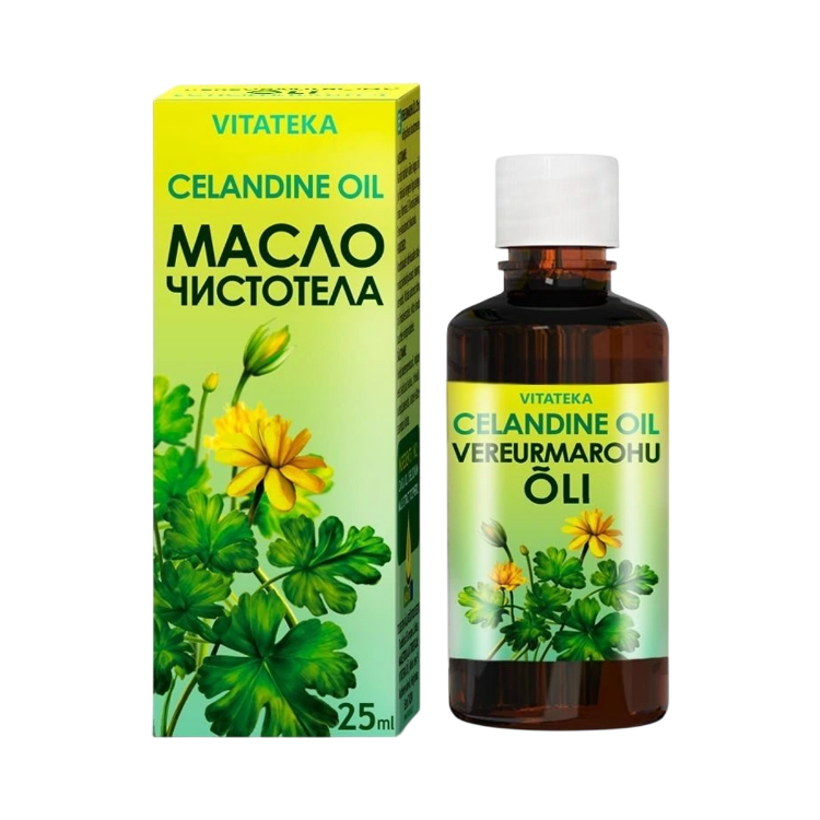 Kép Vitateka olaj vérehulló fecskefű-kivonattal és E-vitaminnal – 25 ml