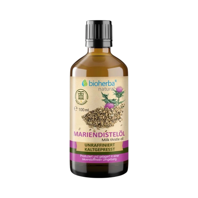 Kép Máriatövisolaj – 100 ml – Bioherba