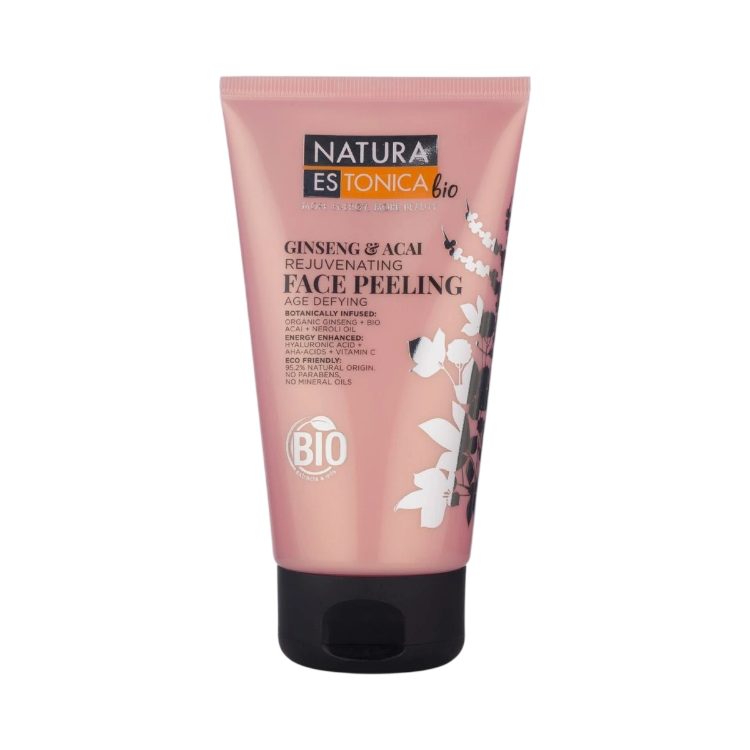Kép Natura Estonica fiatalító arcradír ginzenggel és acai bogyóval - 150 ml