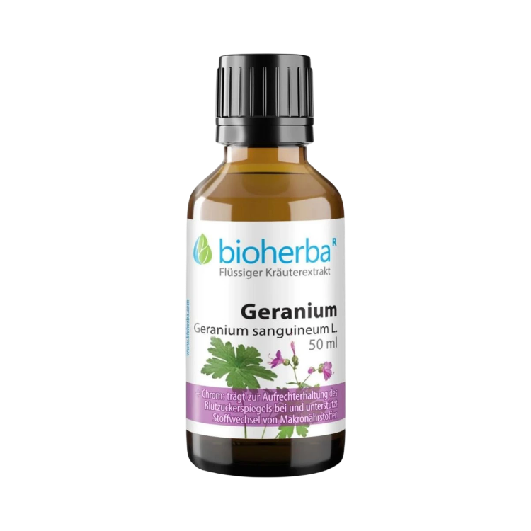 Kép Vérvörös gólyaorr tinktúra cseppek - 50 ml - Bioherba