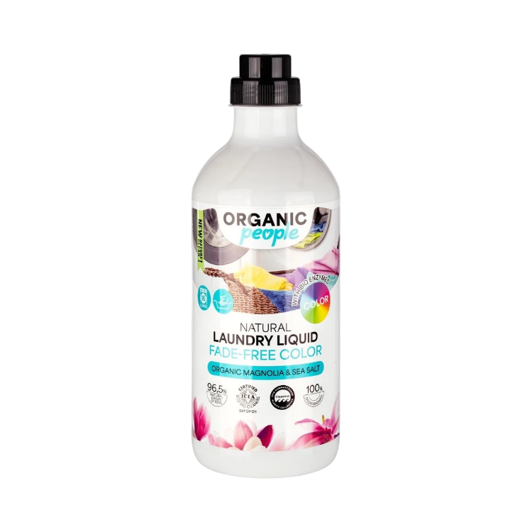 Kép Organic People természetes mosógél színes ruhákhoz - 1000 ml