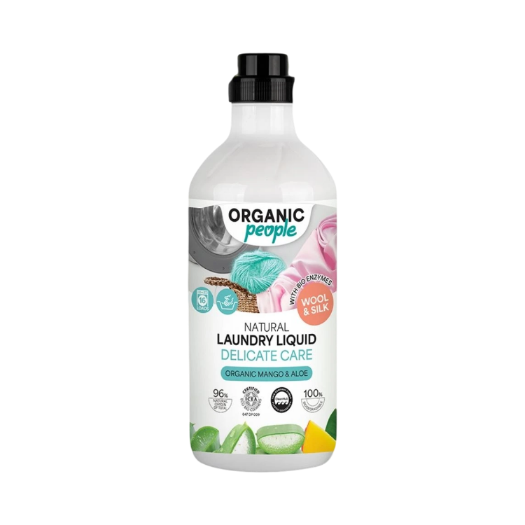 Kép Organic People természetes mosógél kényes ruhákhoz – 1000 ml