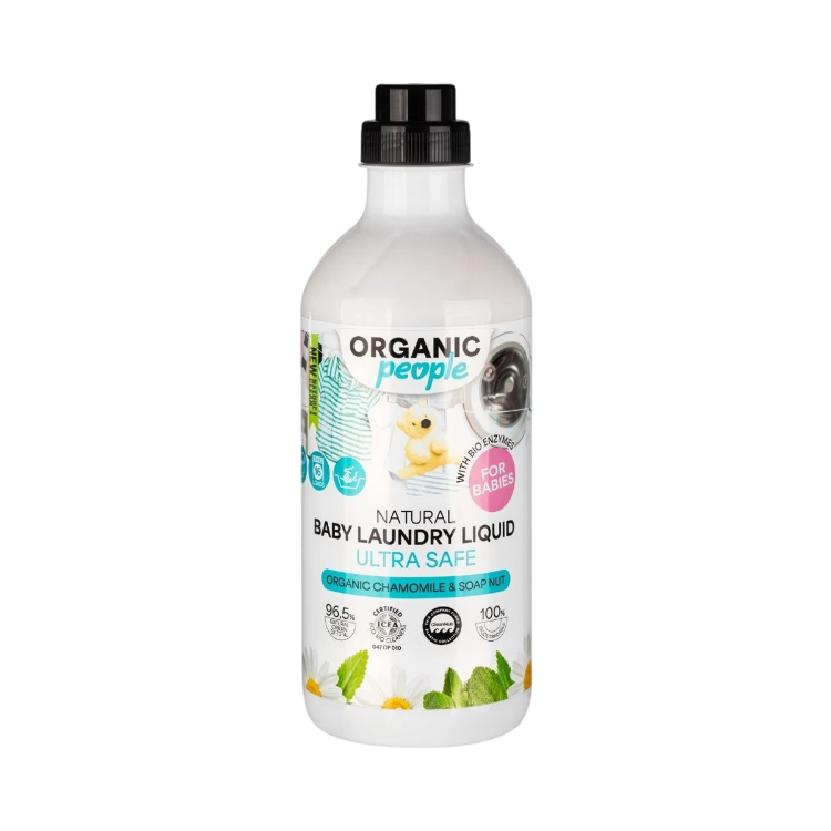 Kép Organic People természetes mosógél gyermekruhákhoz – 1000 ml