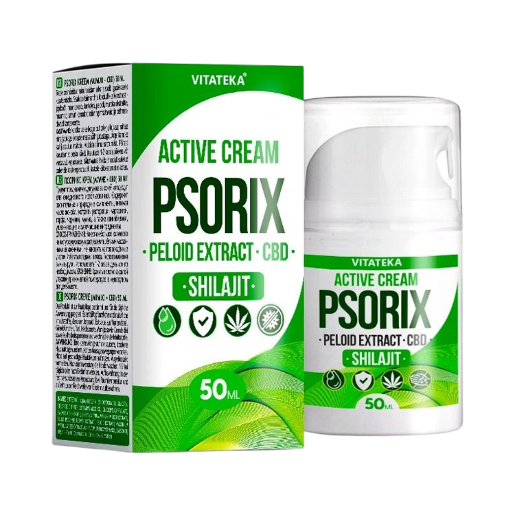 Kép PSORIX aktív krém (CBD + Mumio) – 50 ml – Vitateka
