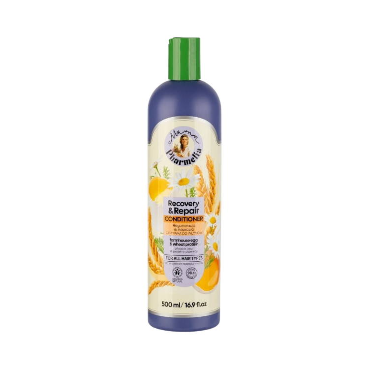 Kép Mama Pharmelia regeneráló és helyreállító kondicionáló tojás- és búzafehérjével – 500 ml