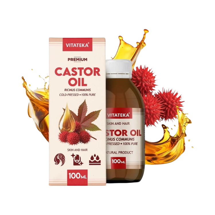 Kép Vitateka ricinusolaj bőrre és hajra – 100 ml