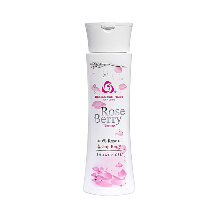 Kép ROSE BERRY NATURE tusfürdő gél 200 ml - Bulgarian Rose Karlovo