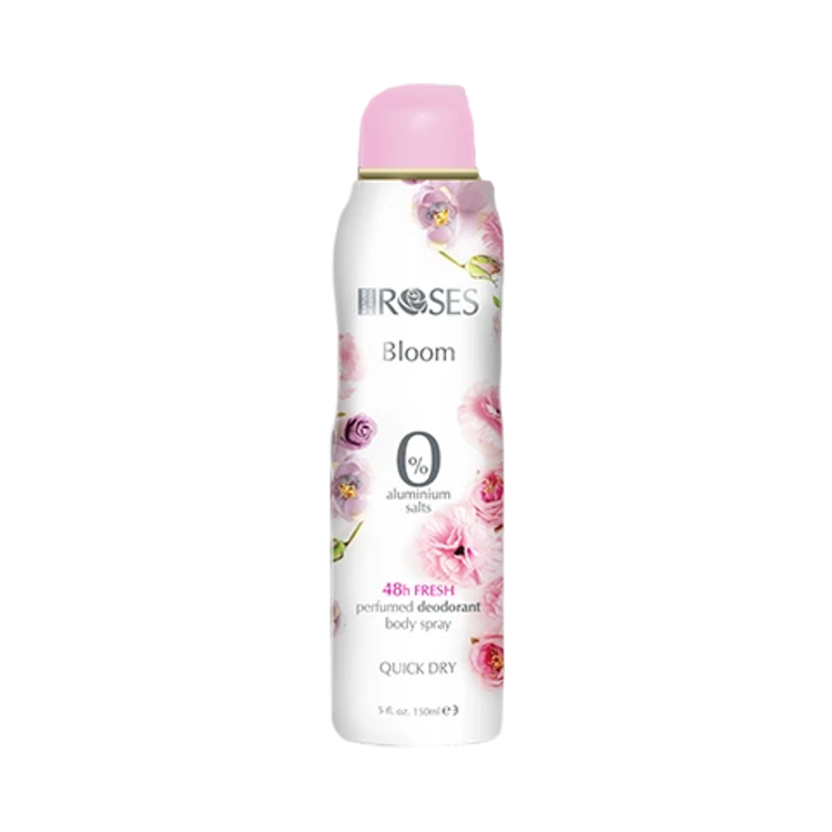 Kép ROSES BLOOM parfümös dezodor finom, elbűvölő illattal 150 ml - NATURE OF AGIVA