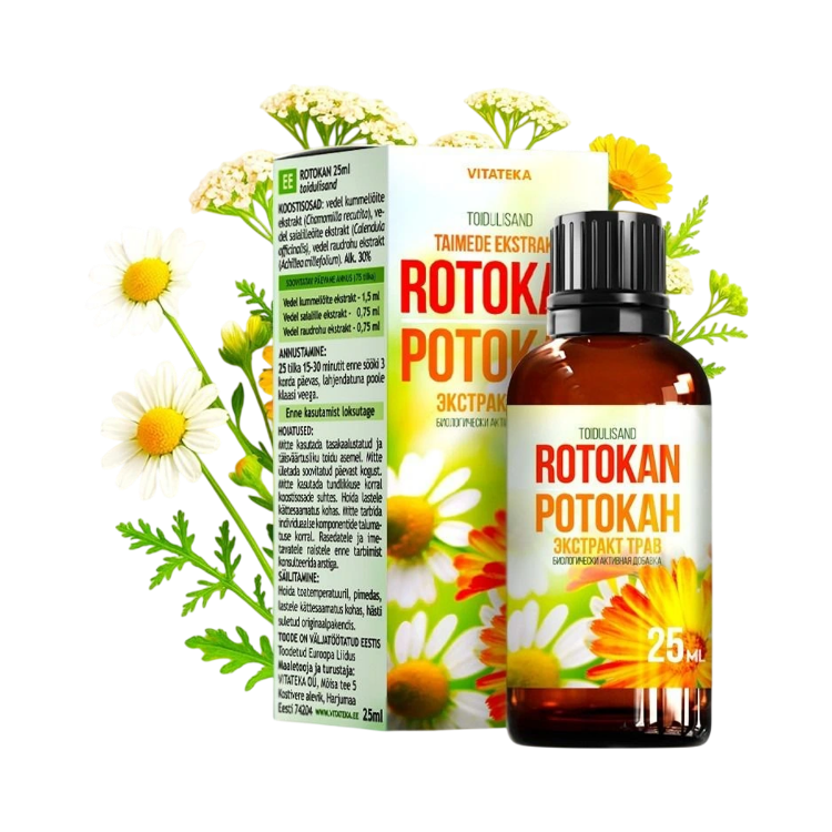 Kép Rotokan – gyógynövényes elixír – 25 ml – Vitateka