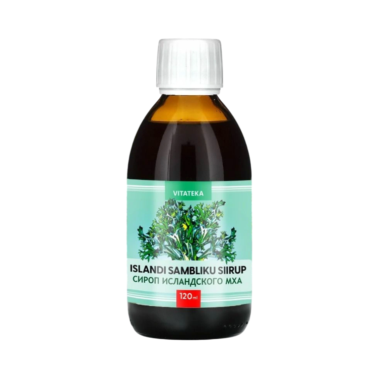 Kép Izlandi zuzmó szirup – 120 ml – Vitateka