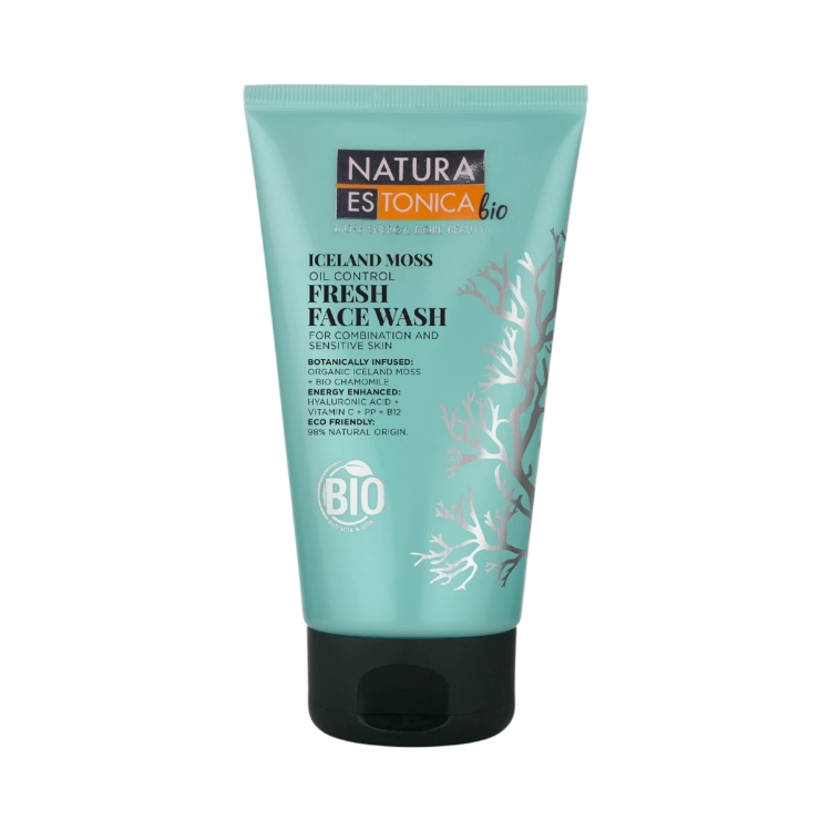 Kép Natura Estonica frissítő arctisztító gél izlandi zuzmóval – 150 ml