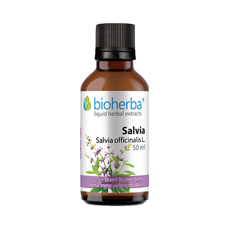 Kép Zsálya tinktúra cseppek – 50 ml – Bioherba
