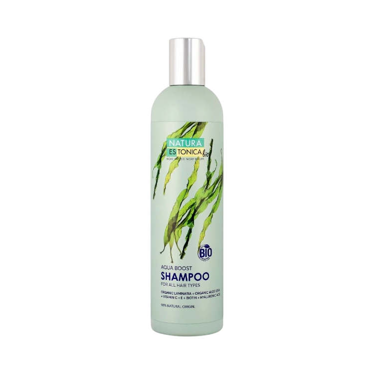 Kép Natura Estonica Aqua Boost hidratáló sampon - 400 ml