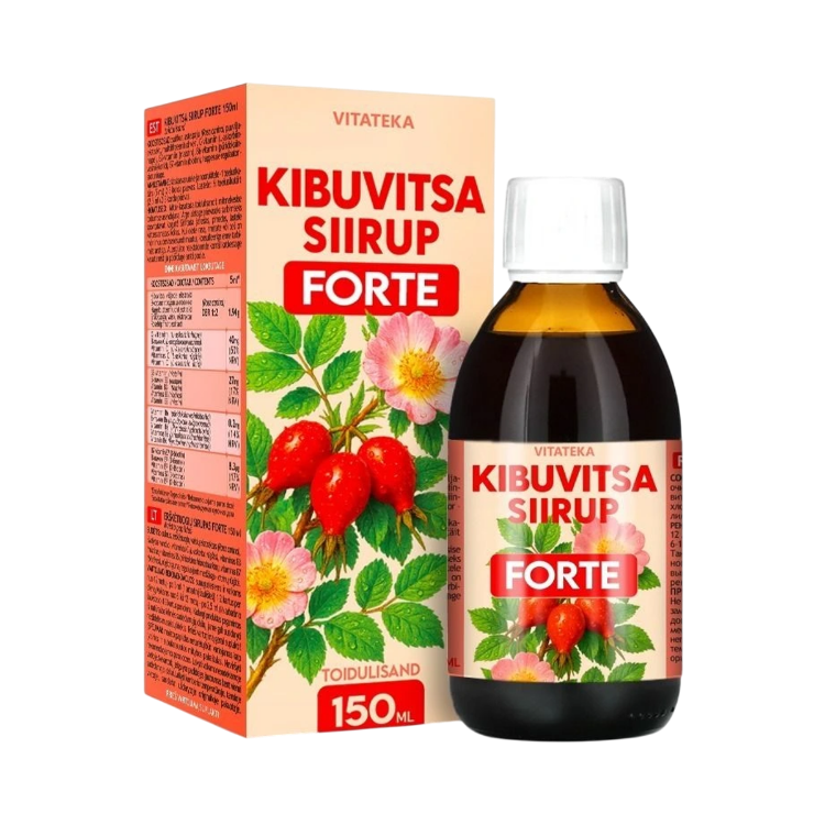 Kép Vitateka Csipkebogyó szirup Forte – 150 ml