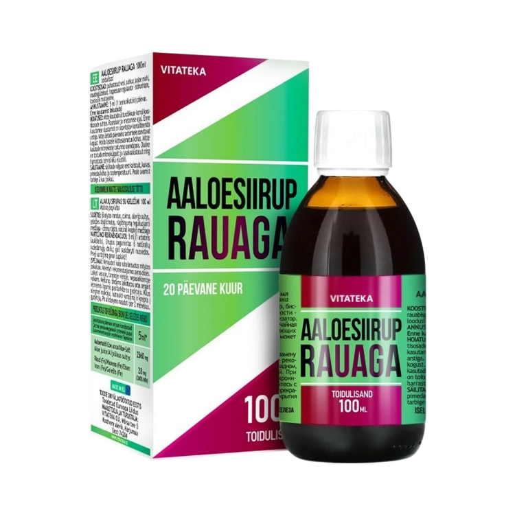 Kép Vitateka folyékony szirup aloéval és jól felszívódó vassal – 100 ml