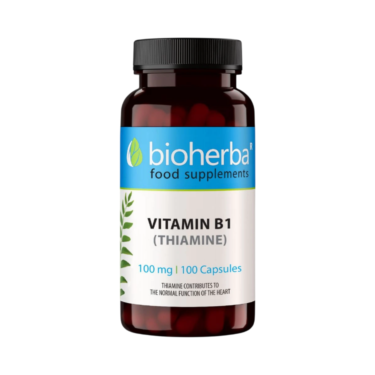Kép Bioherba B1-vitamin (tiamin) 14 mg – 100 kapszula