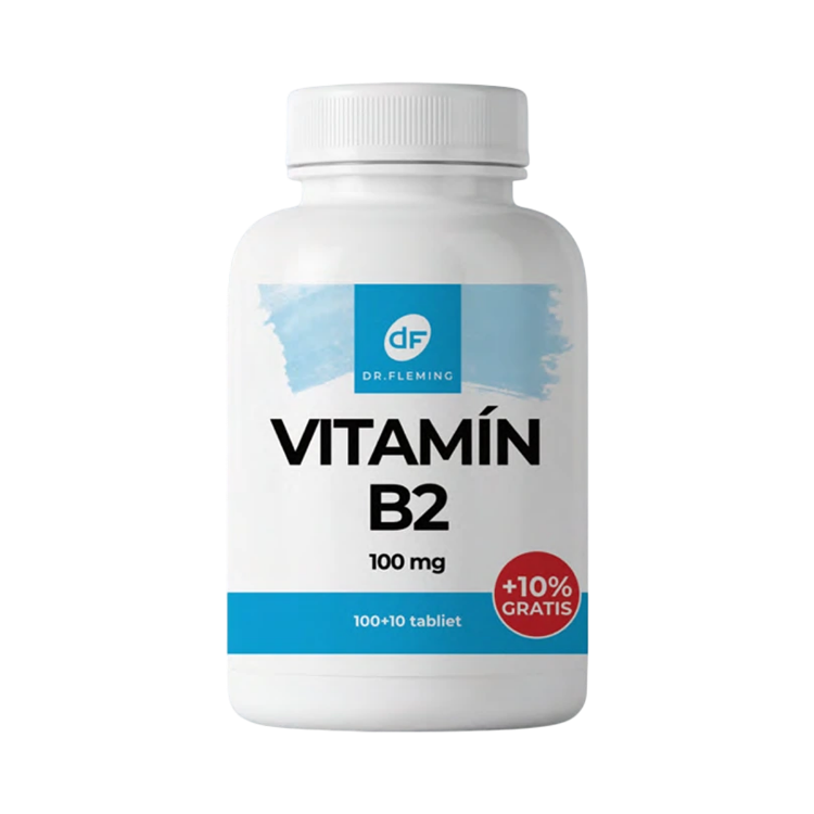 Kép Dr. Fleming B2-vitamin 100 mg – 110 tabletta